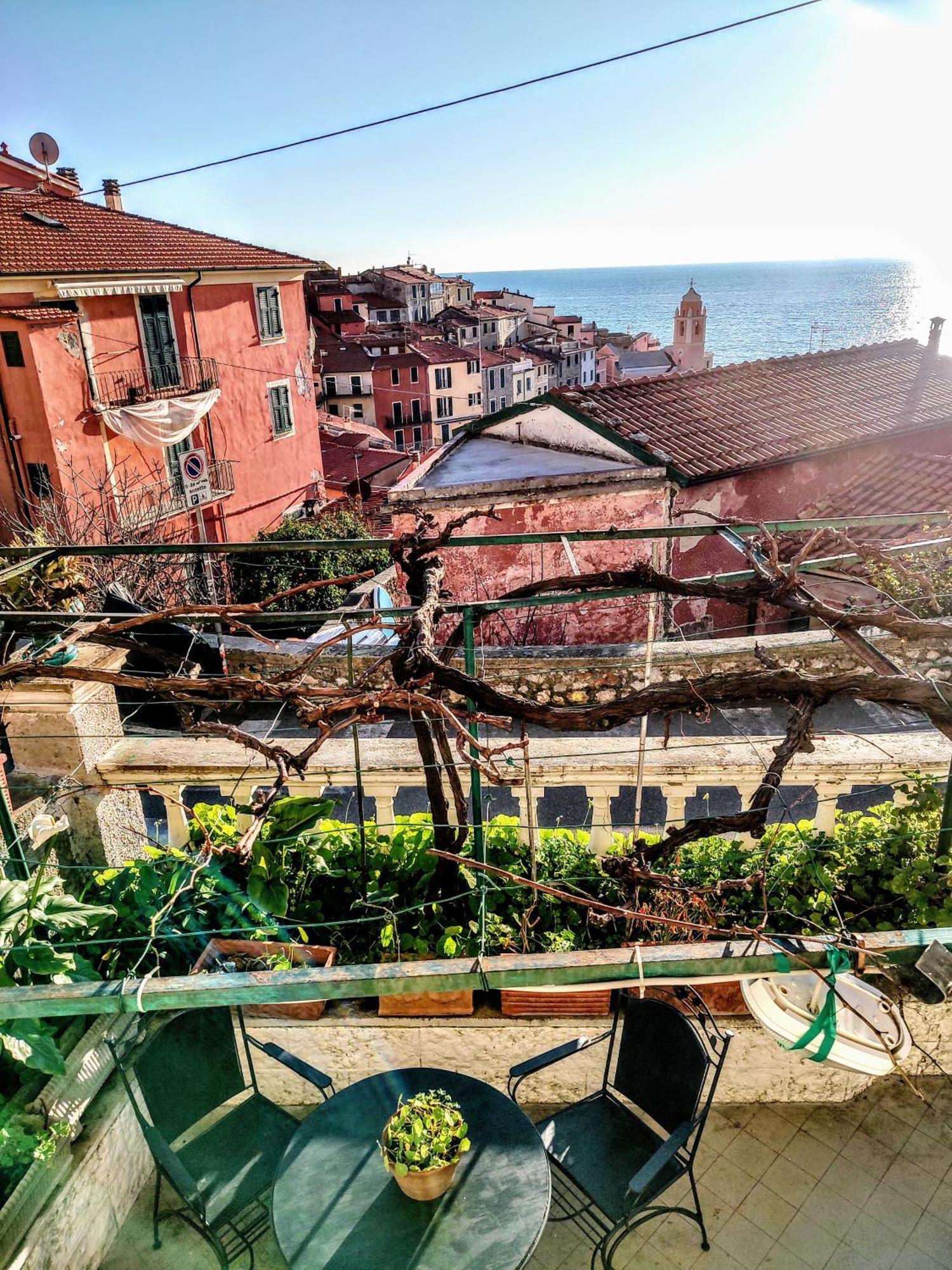 -La Terrazza Nel Vigneto- Golfo Dei Poeti Apartman Tellaro Kültér fotó